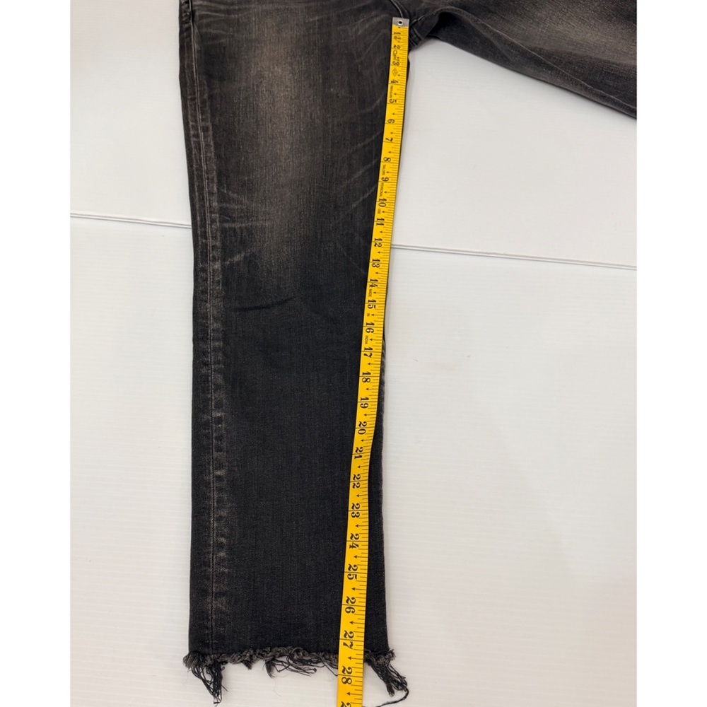 Moussy Vintage Westcliffe Raw Hem Ankle Crop Grey Jeans - 30 - Picture 9 of 9